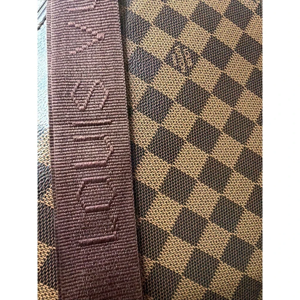 Louis Vuitton Damier Ebene Bastille Messenger Crossbody Bag Vintage Rare